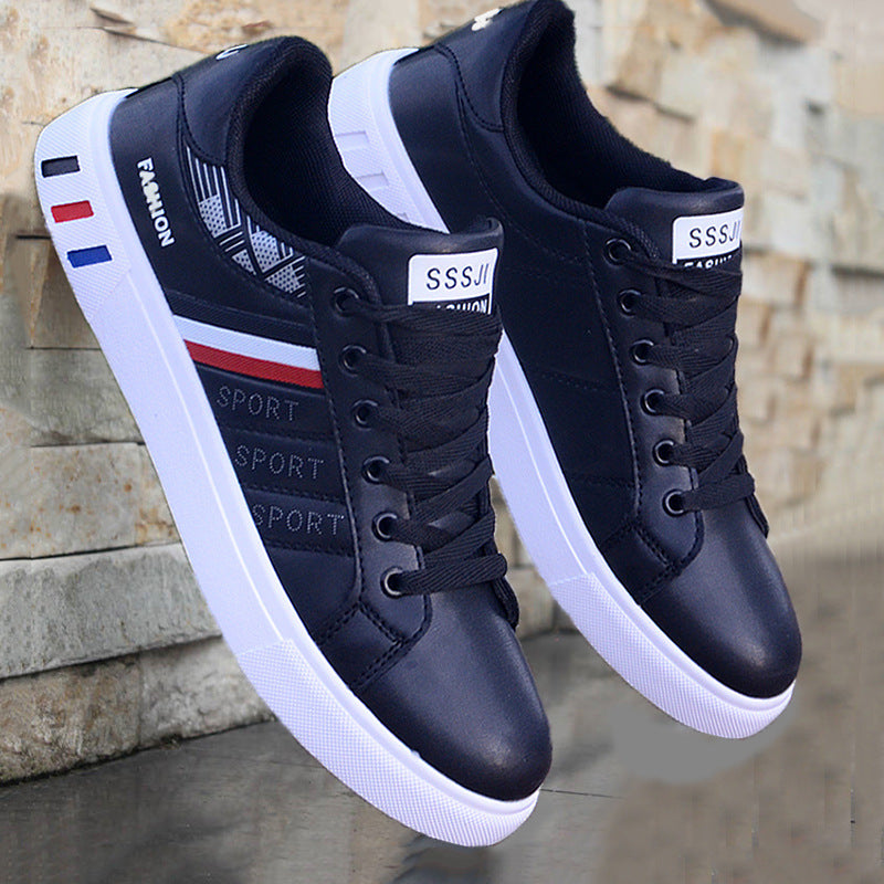 Men's Strips Lace Up Sneakers - Assorted Colors