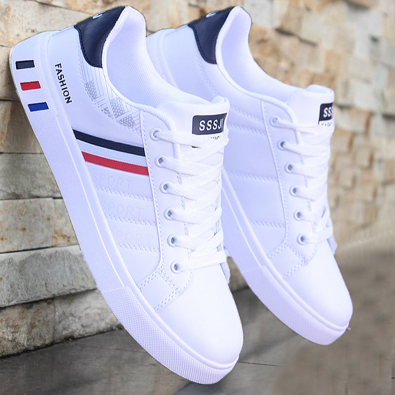 Men's Strips Lace Up Sneakers - Assorted Colors