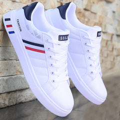 Men's Strips Lace Up Sneakers - Assorted Colors