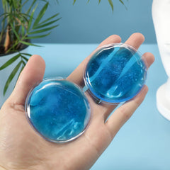 Reusable Eye Mask Ice Pack Hot Cold Therapy Puffy Eyes Headache Relief