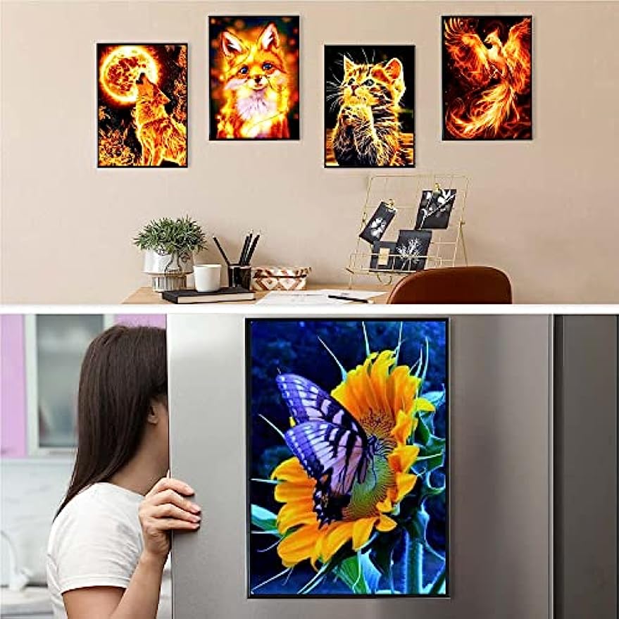 12x16in Magnetic Diamond Painting Frame