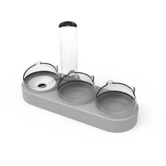 Triple Pets Auto Water & Food Bowl Set for Cats Small Dogs