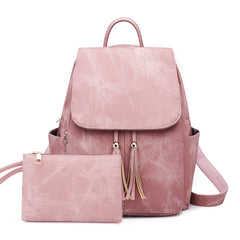Minimalist Travel Rucksack With Purse Women's Classic Bag