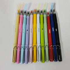 12 Erasable Pencils - No Sharpening Needed - Great for Students & Adults