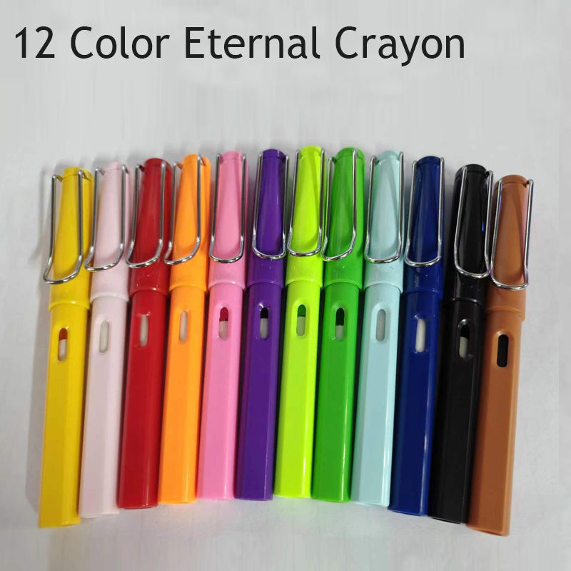 12 Erasable Pencils - No Sharpening Needed - Great for Students & Adults