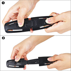 2pcs Car Baby Toddler Safety Seat Strap Belt Chest Clip Latch Nylon