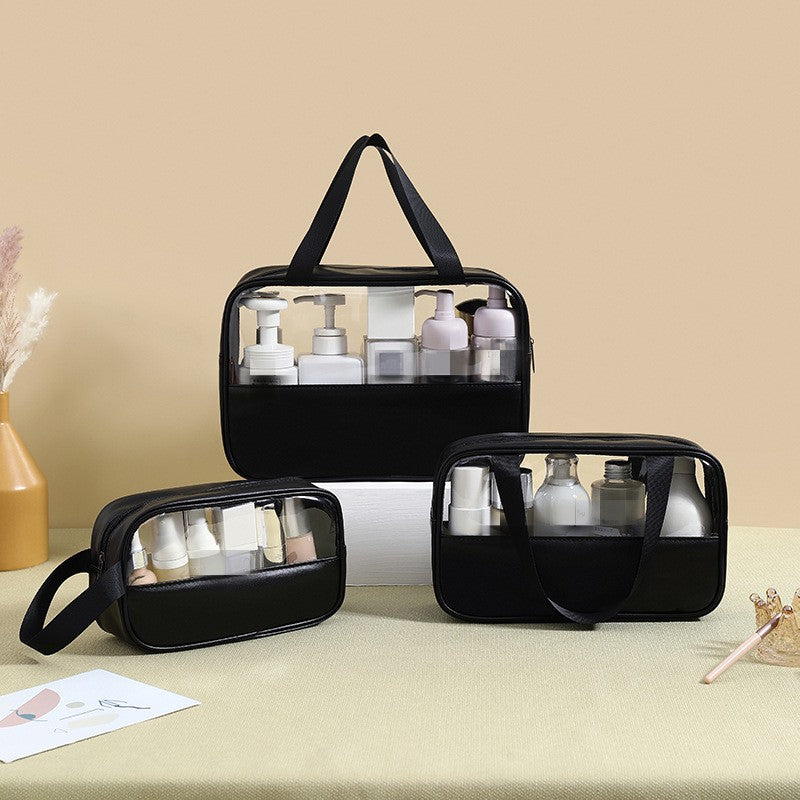 Transparent Makeup Bag Travel Toiletry Wash Bag Cosmetic Bag