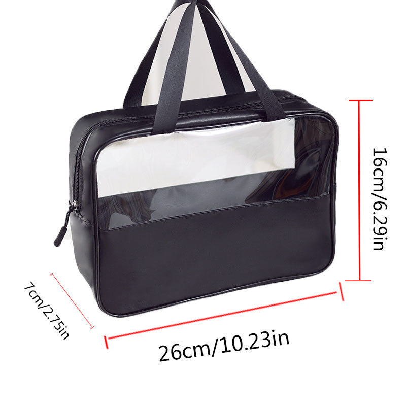 Transparent Makeup Bag Travel Toiletry Wash Bag Cosmetic Bag