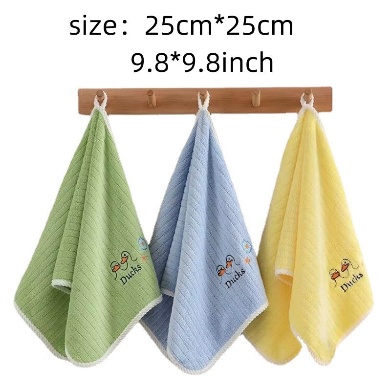 Soft Baby Towel Coral Velvet Children Face Towel