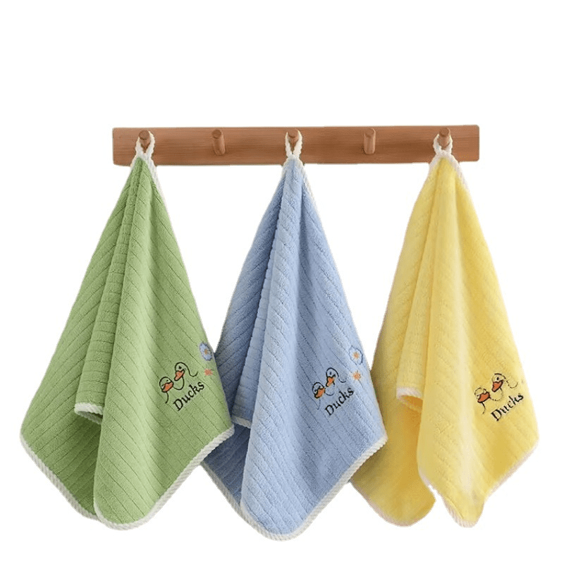 Soft Baby Towel Coral Velvet Children Face Towel