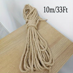 66ft Cat Scratching Rope 6mm Jute Sisal Hemp Furniture Protector