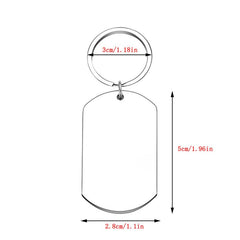 Engraved Couple Stainless Steel Keychain Pendant Mr Mrs Right Key Ring
