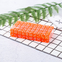 30Pcs 6 Sided Portable Table Games Dice 14MM Acrylic Round Corner