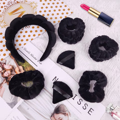 7PCS Spa Hair Accessories Headbands For Women Girls Sponge Headband