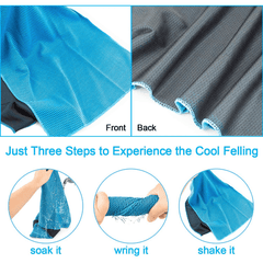 Airay Custom Microfiber Sport Towel - Stay Dry and Comfortable