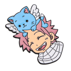 Anime Character Cat Enamel Badges Brooches For Men Lapel Pins For Backpacks