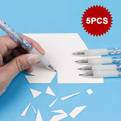 5pcs Cloud Rabbit Animal Pen Press Paper Cutter