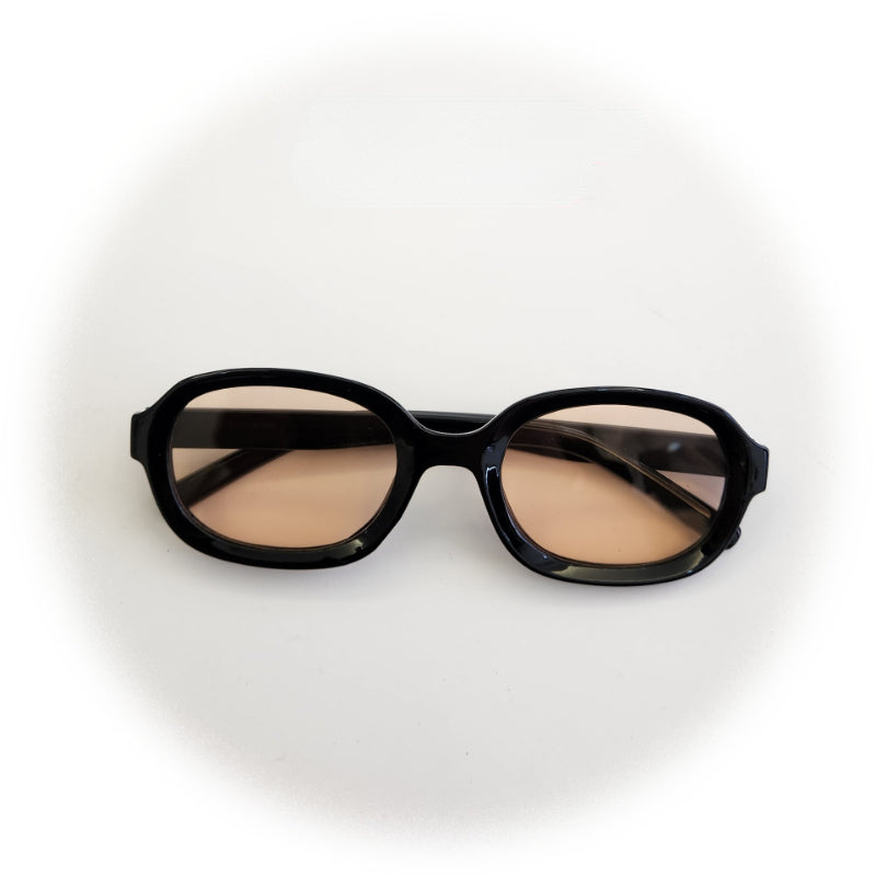 Vintage Oval Square Sunglasses UV400 Sun Shades for Travel