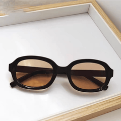 Vintage Oval Square Sunglasses UV400 Sun Shades for Travel