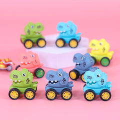 Kids Mini Dinosaur Pull Back Car Inertia Toy Kindergarten Gift