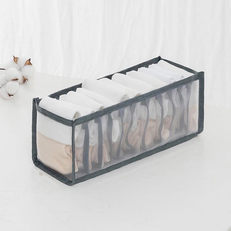 Mesh Underwear Storage Bag Closet Shelf Organizers - Drawer Organizer Box