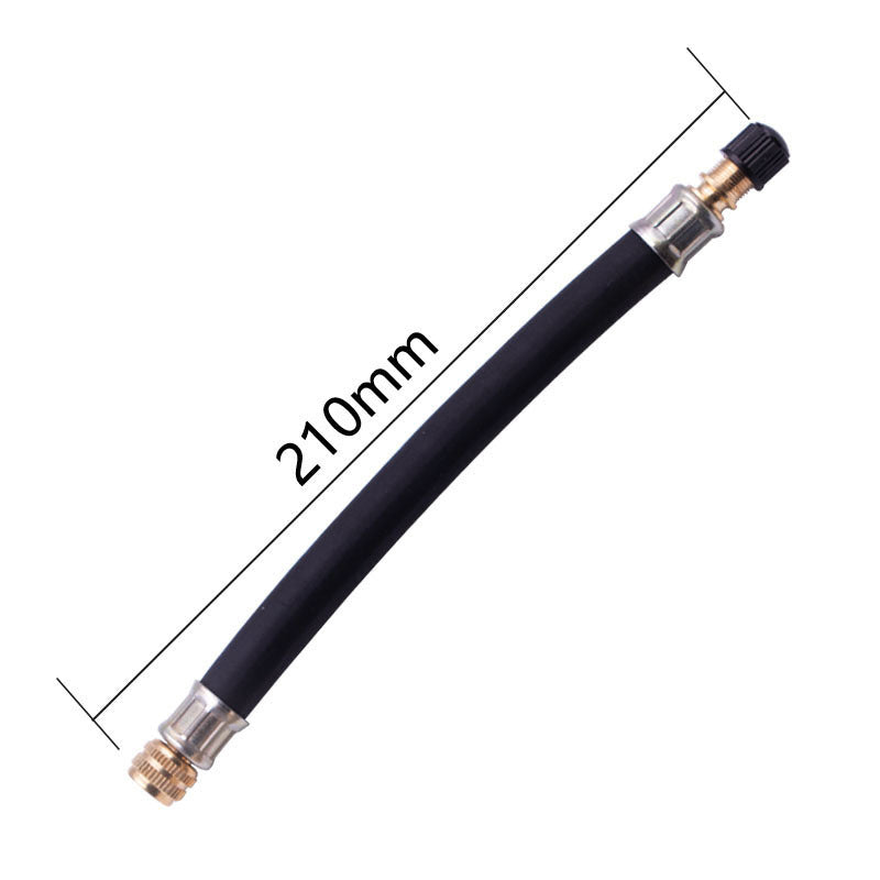 Steel Wire Braided Flexible Hose Tire Valve Inflatable Rubber Hose Car Wheels