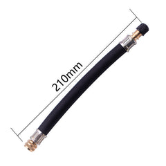 Steel Wire Braided Flexible Hose Tire Valve Inflatable Rubber Hose Car Wheels