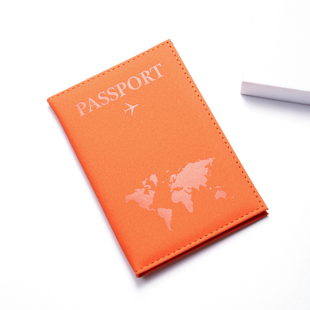Frosted Passport Holder Lightweight Ticket Travel Accessories