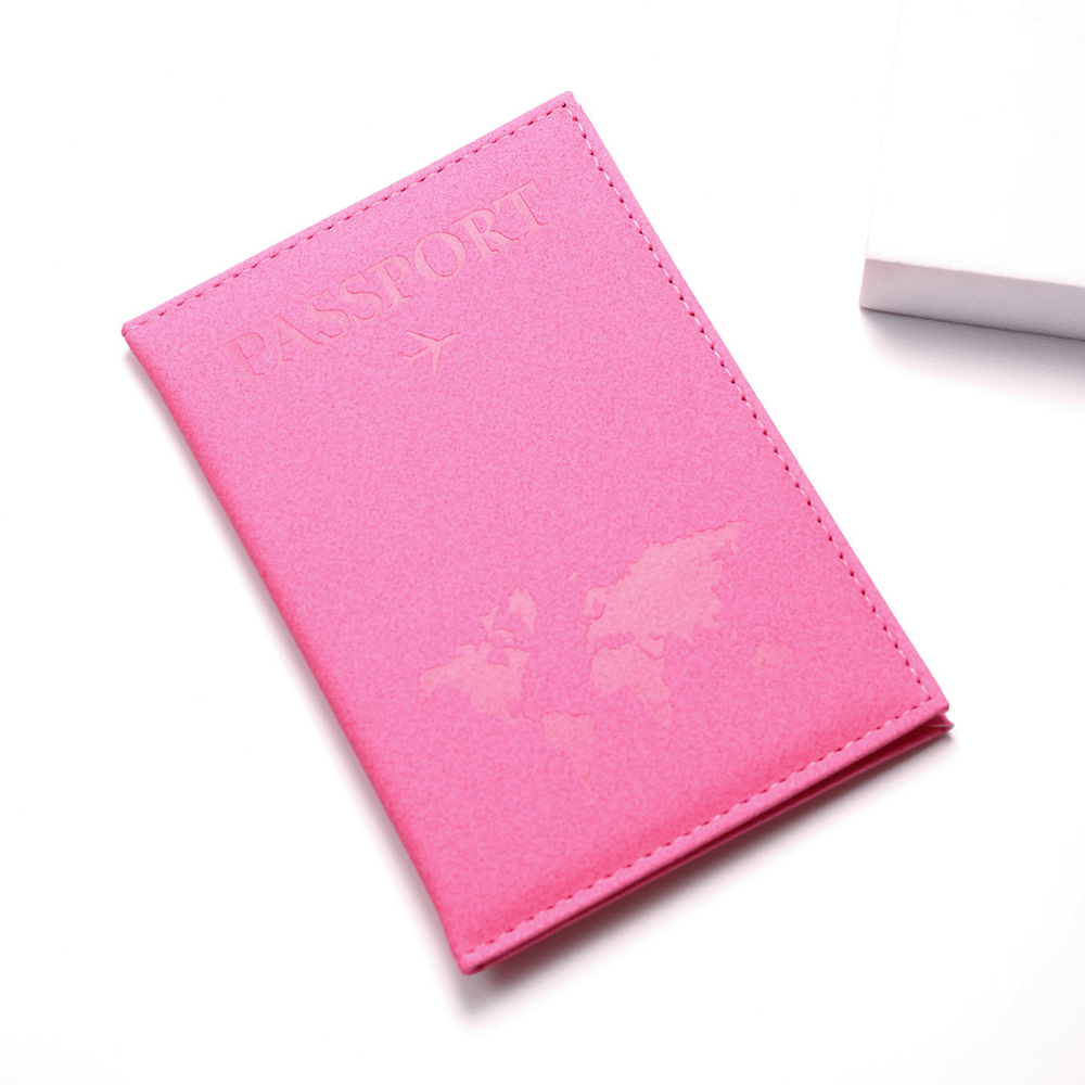 Frosted Passport Holder Lightweight Ticket Travel Accessories