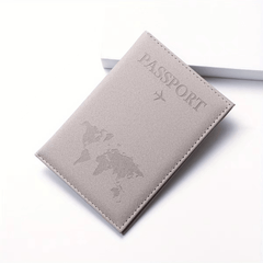 Frosted Passport Holder Lightweight Ticket Travel Accessories