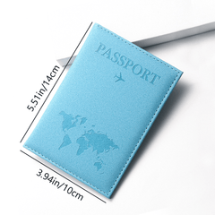 Frosted Passport Holder Lightweight Ticket Travel Accessories
