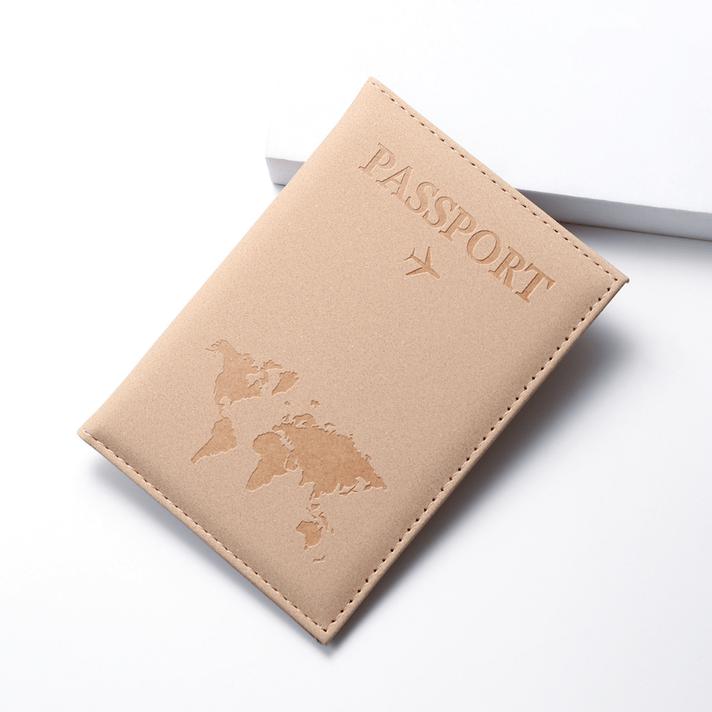 Frosted Passport Holder Lightweight Ticket Travel Accessories
