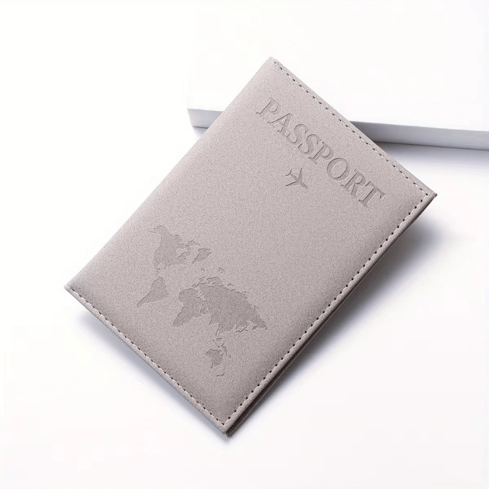 Frosted Passport Holder Lightweight Ticket Travel Accessories