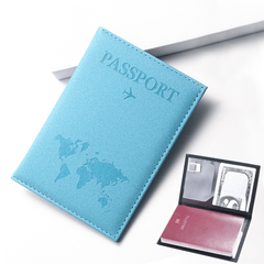 Frosted Passport Holder Lightweight Ticket Travel Accessories