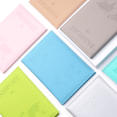 Frosted Passport Holder Lightweight Ticket Travel Accessories
