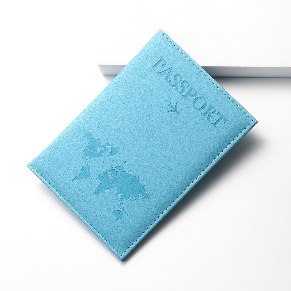 Frosted Passport Holder Lightweight Ticket Travel Accessories