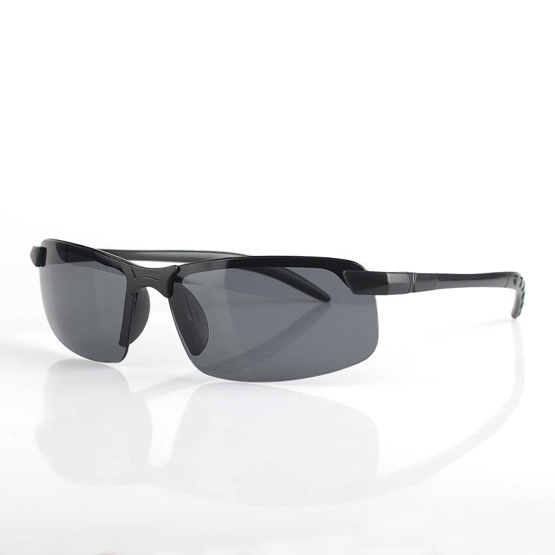 Men's Night Vision Sunglasses UV Resistant Dual Purpose Fishing Glasses