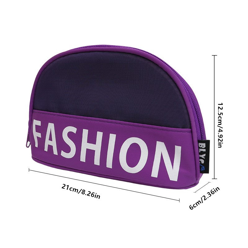 Mesh Cosmetic Pouch Zipper Makeup Bag