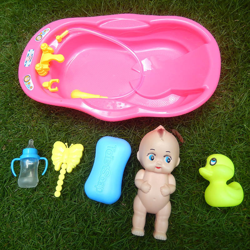 Bath Doll Set Bath Toy Bath Beach Swimming Water Play Set