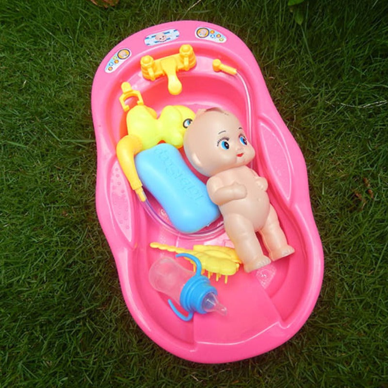 Bath Doll Set Bath Toy Bath Beach Swimming Water Play Set