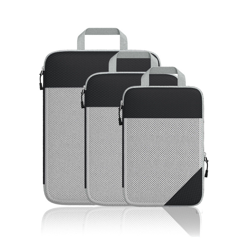 Compression Packing Cubes 3 Pcs Travel Luggage Organizer Accessories