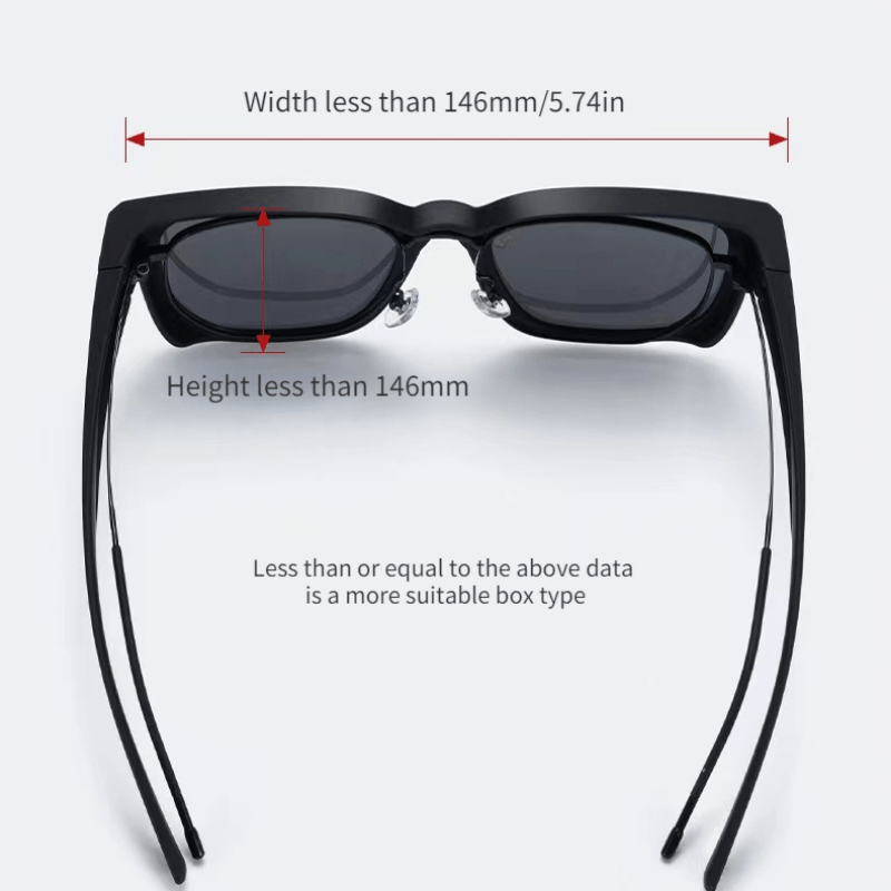 Mirror Set Sunglasses for Women and Men, Summer Sun Protection Glasses
