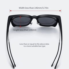 Mirror Set Sunglasses for Women and Men, Summer Sun Protection Glasses