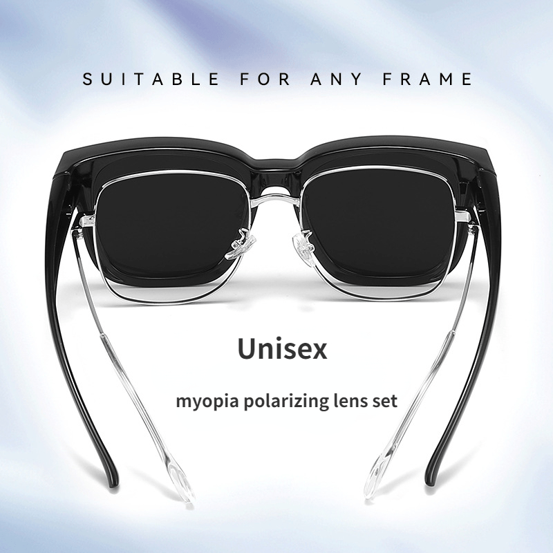 Mirror Set Sunglasses for Women and Men, Summer Sun Protection Glasses