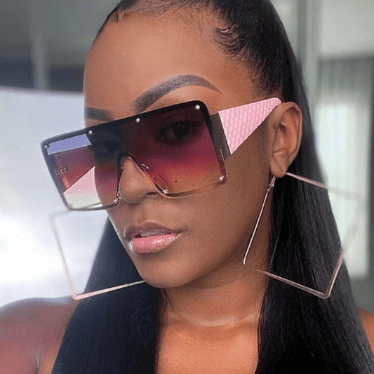 Y2K Square Gradient Sunglasses UV400 Sun Shades