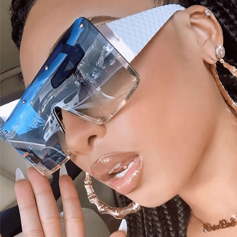 Y2K Square Gradient Sunglasses UV400 Sun Shades