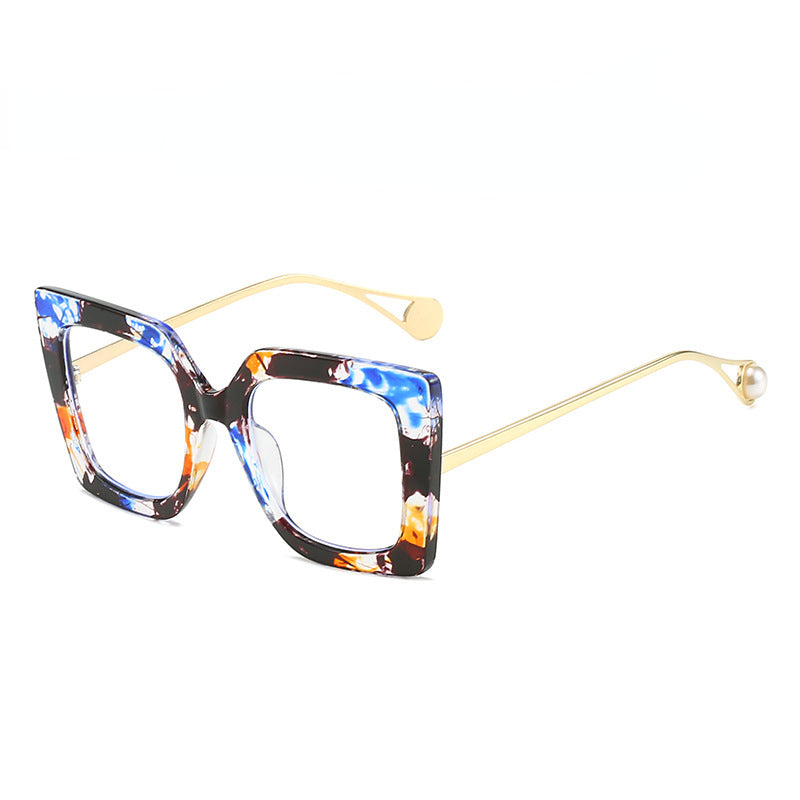 Retro Tortoiseshell Clear Lens Glasses for Men and Women