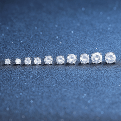 Shining Zirconia Men's Stud Earrings