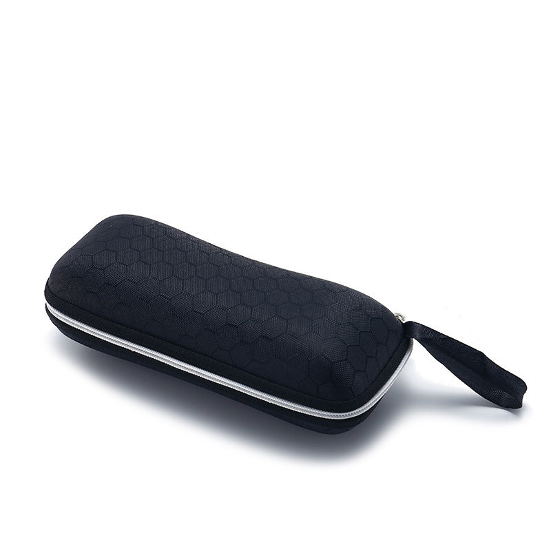 Honeycomb Pattern Glasses Case Protective Eyewear Container