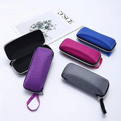 Honeycomb Pattern Glasses Case Protective Eyewear Container